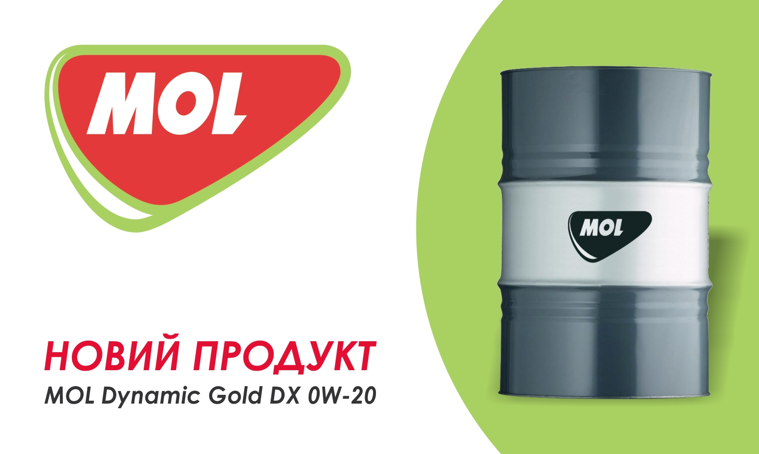 New ptoduct MOL Dynamic Gold DX 0W-20