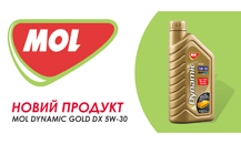 MOL new product Dynamic Gold DX 5W-30