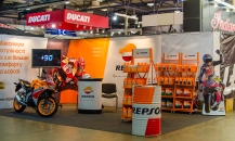 Repsol at Motobike 2017 exhibition