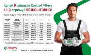 Castrol Filters 9+1