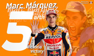 Marquez's the 5th victory at the German Grand Prix