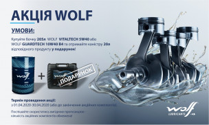 Wolf promotion in April
