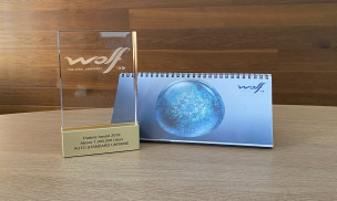 Престижна нагорода від Wolf "1000000 Litres Award 2019"!