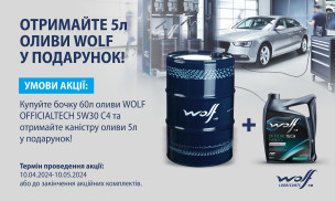 Акция WOLF (60+5)