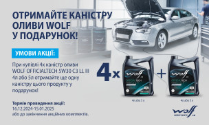 Акція WOLF (4+1)