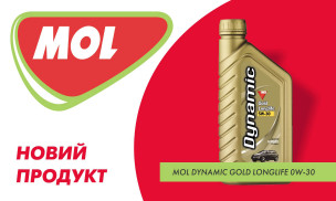 MOL new product MOL Dynamic Gold Longlife 0W-30