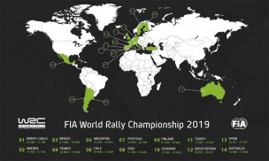 2019 WRC Calendar
