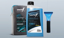 Winter Wolf promo for service stations